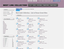 Tablet Screenshot of bestlinkcollection.com